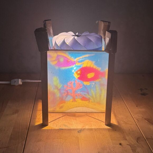 Westinghouse Carousel Collection OCEAN Design Spinning Fish Lamp Vintage 1999 - Picture 10 of 11